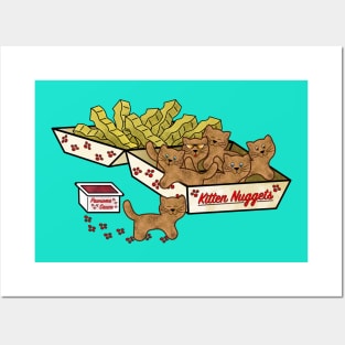 Kitten Nuggets Posters and Art